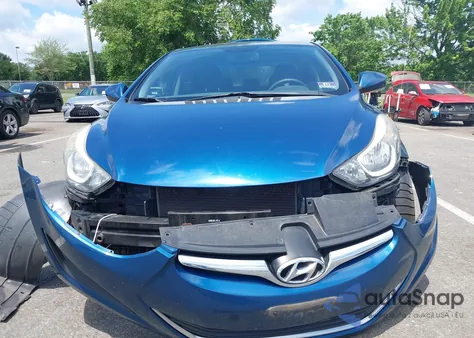 2016 Hyundai Elantra Se z USA, uszkodzony, nr VIN KMHDH4AE4GU607285
